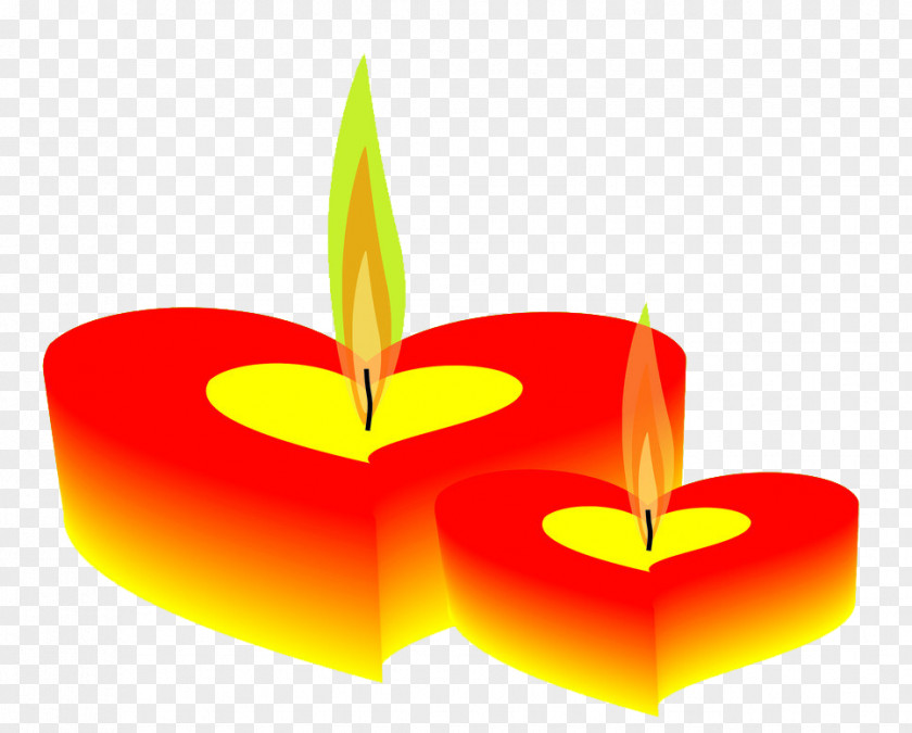 Red Candle Flame PNG
