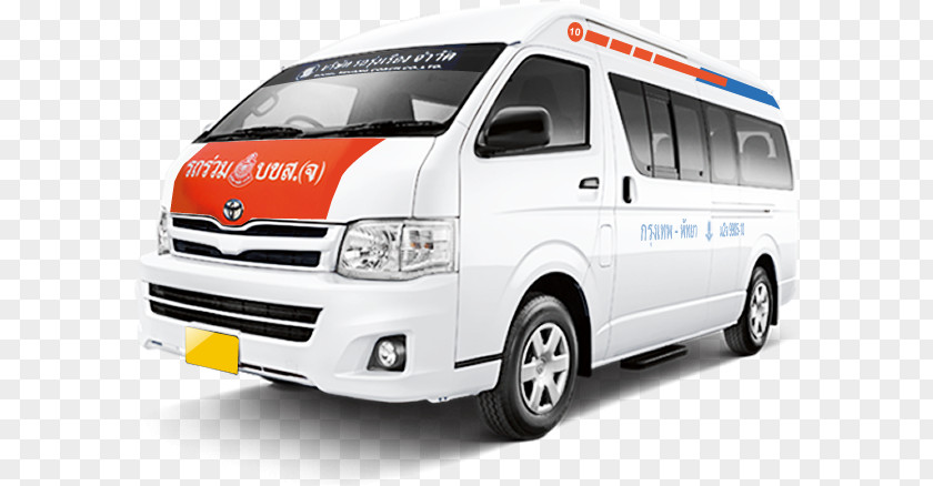 Bus Service Toyota Land Cruiser Prado HiAce Car Van PNG
