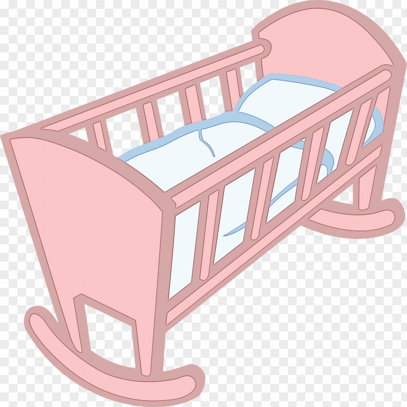 Chair Bed Infant Baby Products Pink Cradle Furniture PNG