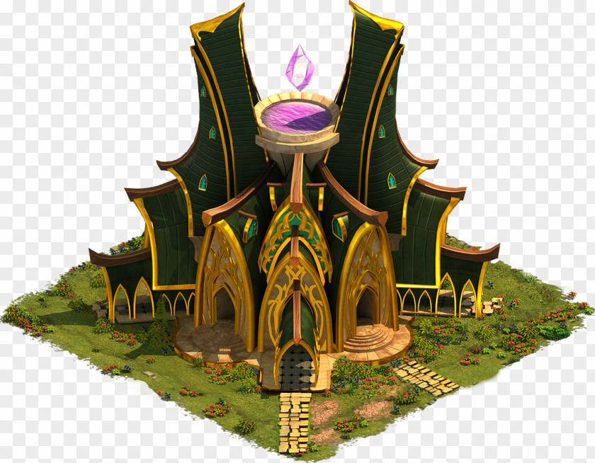 Fantasy City Elvenar Forge Of Empires Building Elf PNG