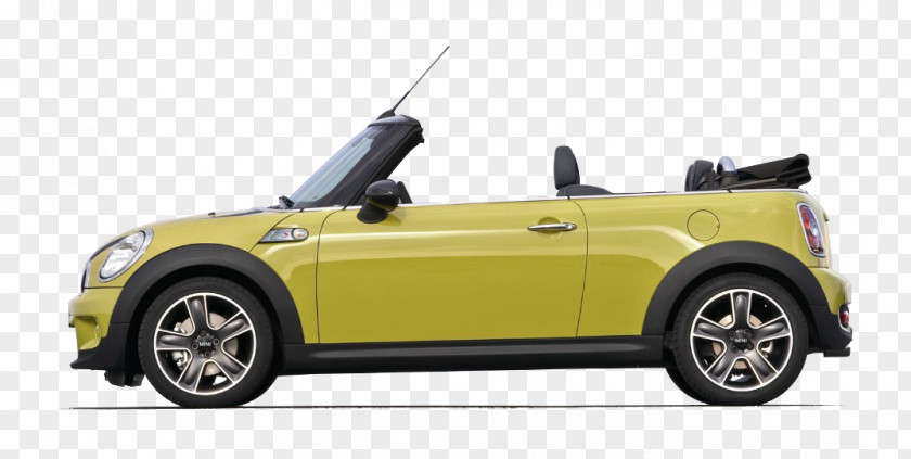 Pull The Yellow MINI HD Free Cooper S Convertible 2015 Mini Hatch E Countryman PNG