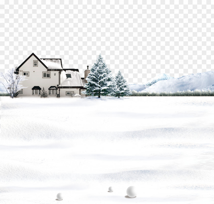Winter Snow Background Adobe Illustrator PNG