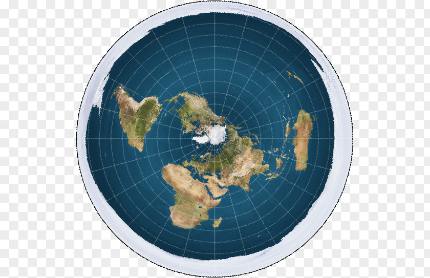 Capricorn Flat Earth Globe Map Spherical PNG
