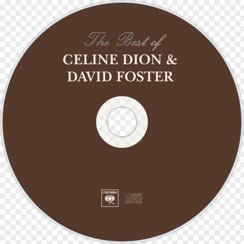 Celine Dion Compact Disc Product Design Label PNG