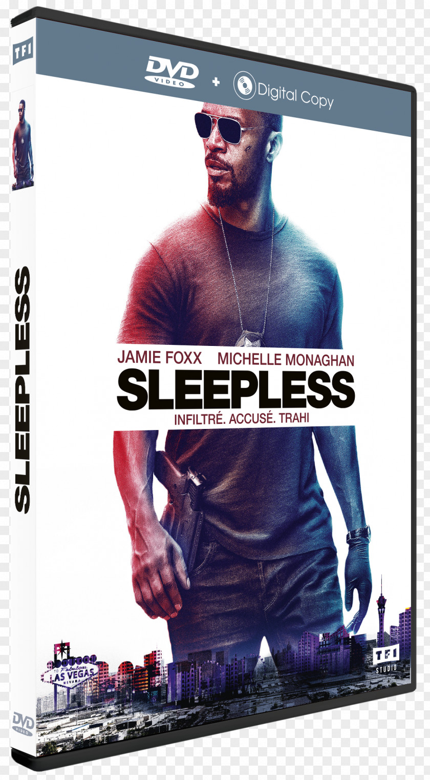 Dvd Jamie Foxx Sleepless Action Film DVD PNG