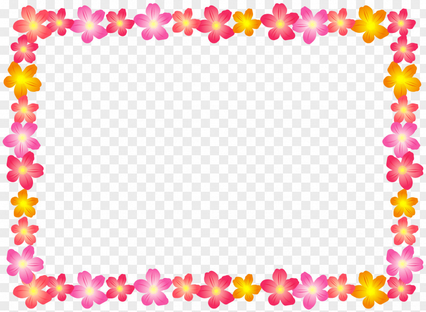 Floral Frame. PNG