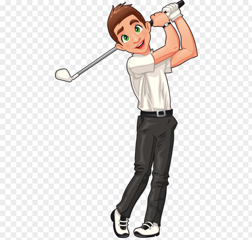 Golf Course Golfer Balls PNG