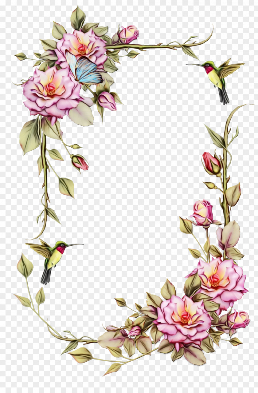 Picture Frames Flower Frame Clip Art Floral Design PNG
