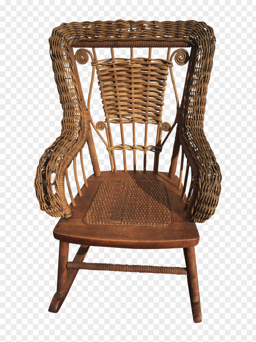 Table Rocking Chairs Wicker Furniture PNG