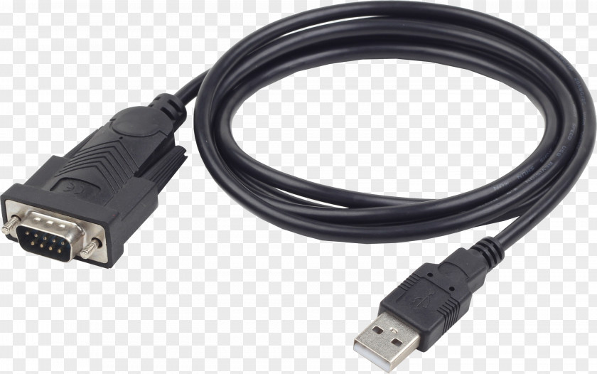 USB Serial Cable Port Adapter Electrical PNG