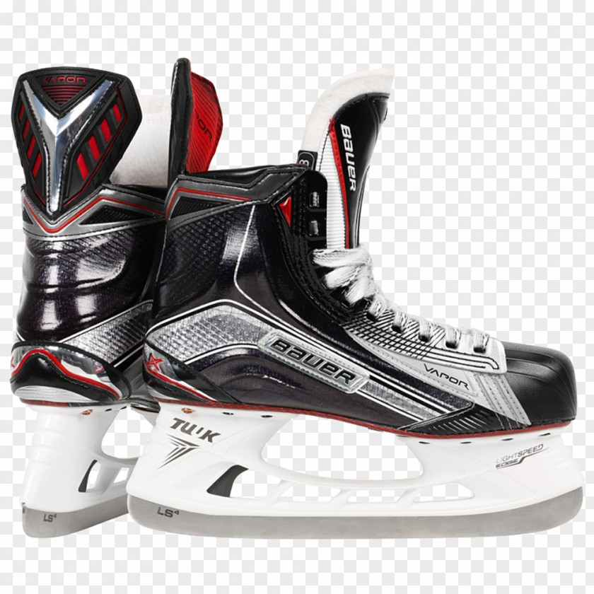 Ice Skates Bauer Hockey Equipment Sports PNG