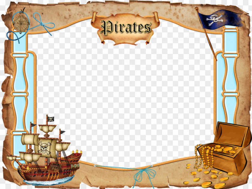 Pirate Frame Cliparts Piracy Picture Clip Art PNG