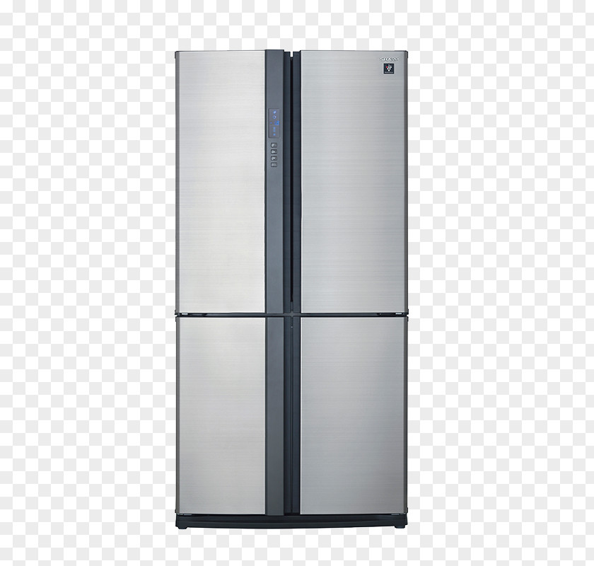 Titanium, Air, Silver, Door Refrigerator Angle PNG