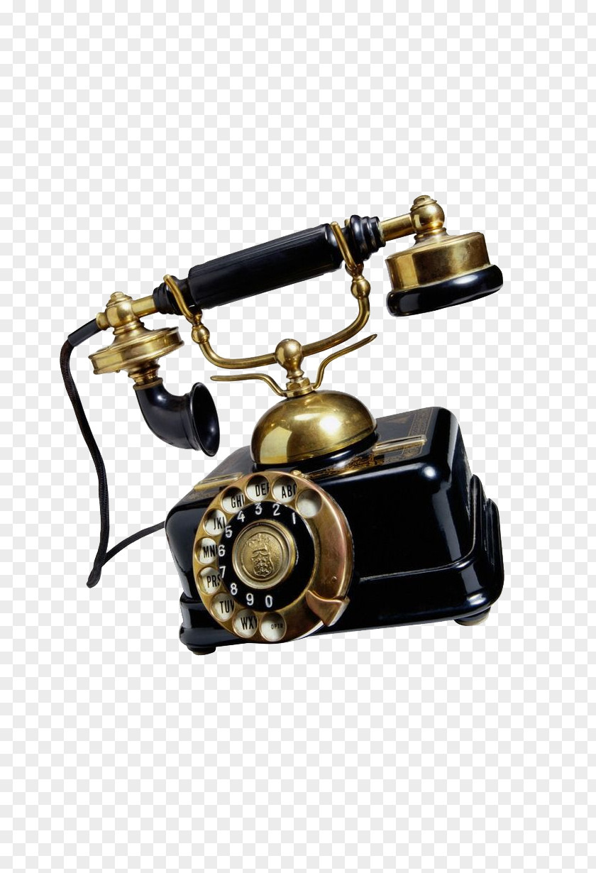 Vintage Dial Telephone Mobile Phones PNG