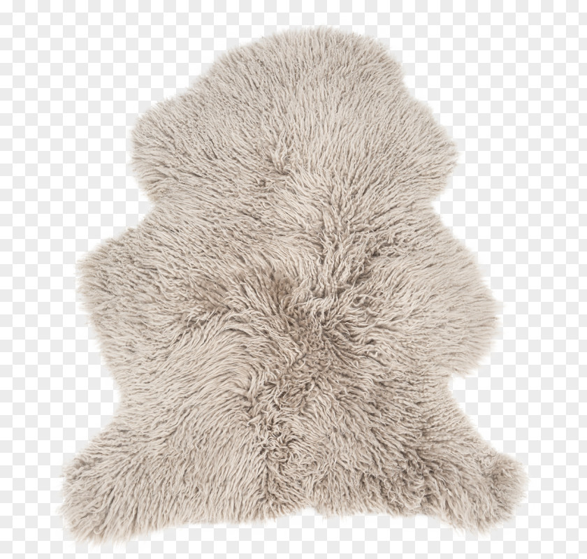 Chaff Sheepskin Fur Bont Leather Grey PNG