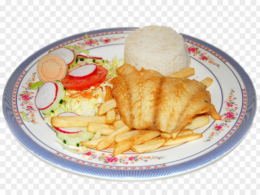 Fish French Fries Full Breakfast Carapulcra Recipe And Chips PNG