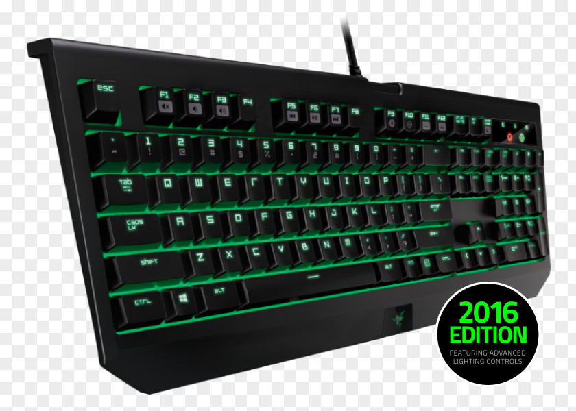 Gaming Keypad Computer Keyboard Razer BlackWidow Ultimate (2016) (2014) Stealth Chroma V2 PNG
