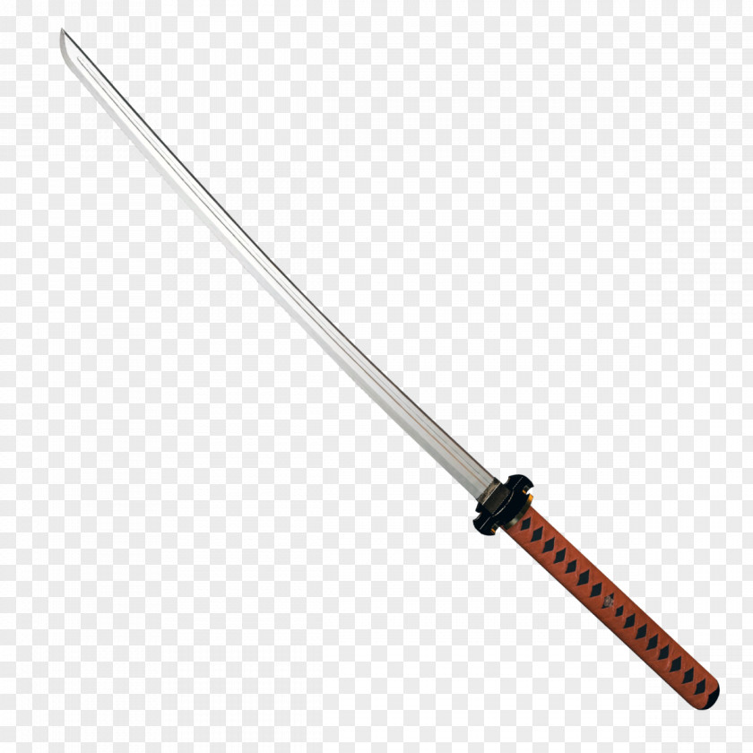 Katana Weapon Tool Sword Line Spatula PNG