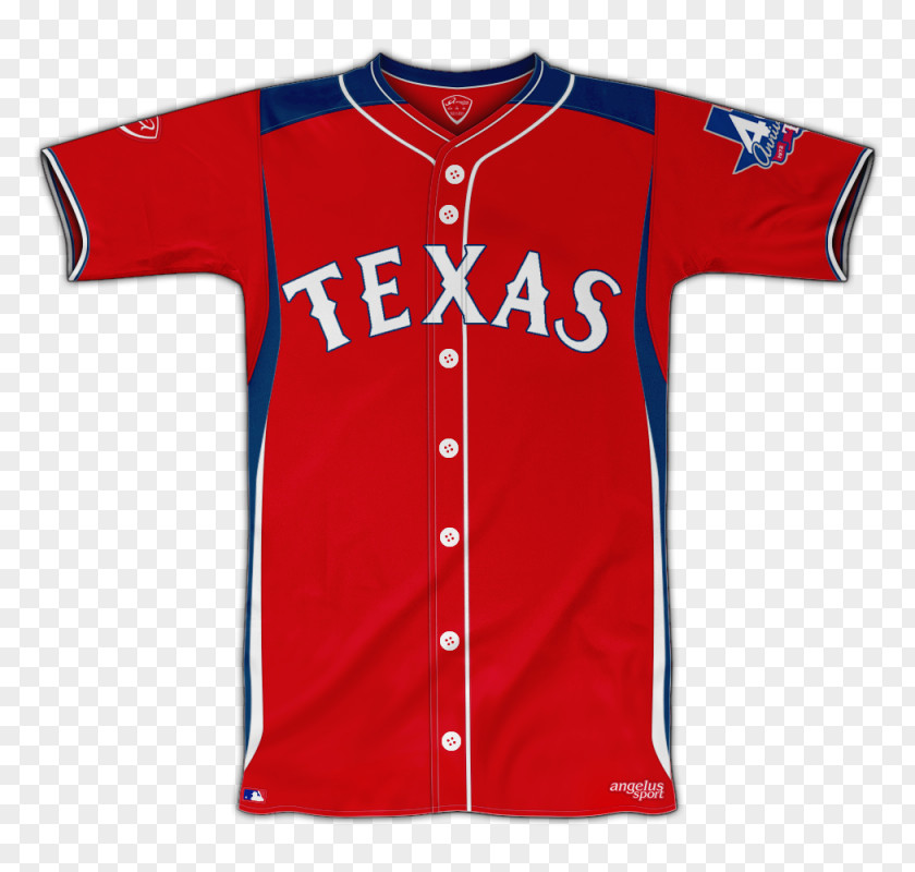 T-shirt Texas Rangers MLB Jersey Clothing PNG
