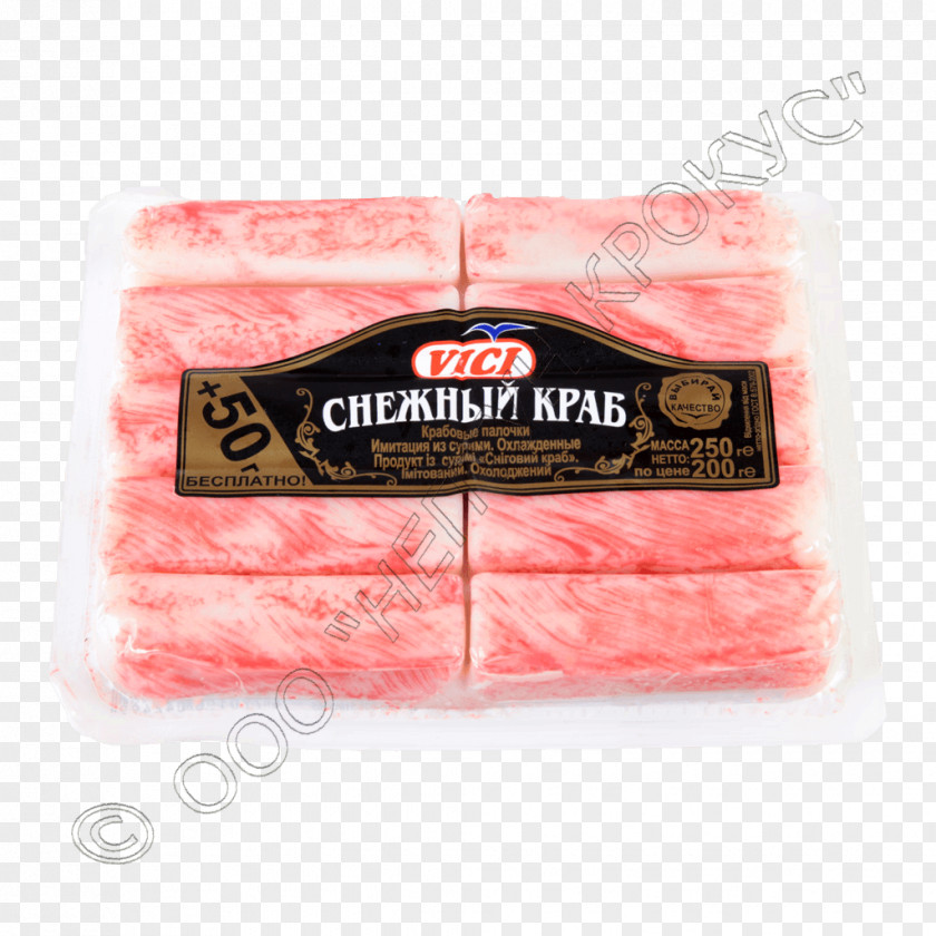 Crab Stick Product Meat Pink M PNG