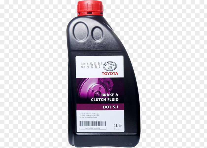 Toyota Car Motor Oil DOT 4 5.1 PNG