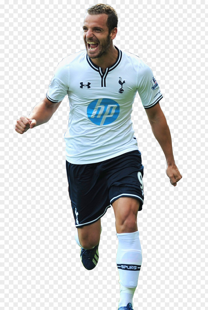 Tshirt Roberto Soldado Jersey Tottenham Hotspur F.C. Soccer Player Getafe CF PNG