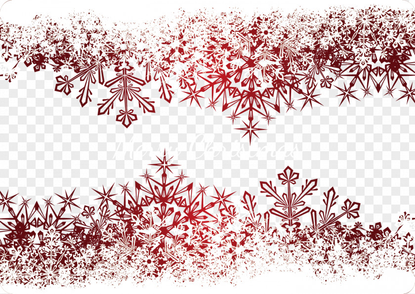 Vector Snowflakes Snowflake Schema Greeting Card PNG