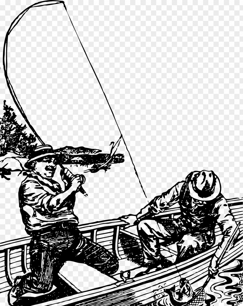 Boat FISHING Recreational Fishing Rods Vessel Clip Art PNG