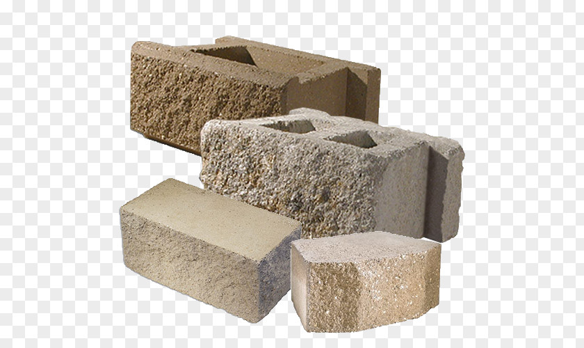 Brick Concrete Masonry Unit Retaining Wall Precast PNG