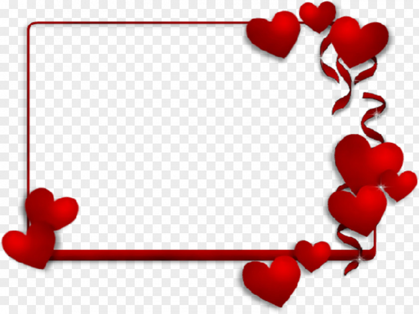 Red Thought Love Background Heart PNG