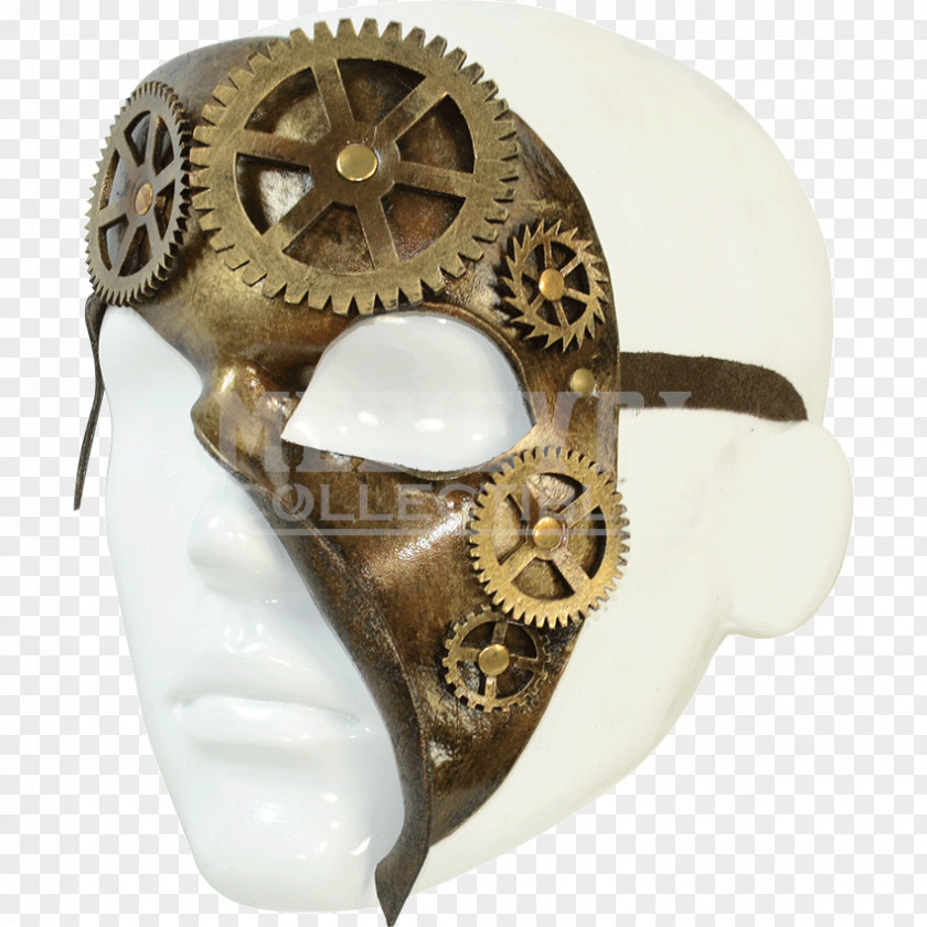 Steampunk Gear Mask Headgear Pocket Watch Clothing Accessories PNG