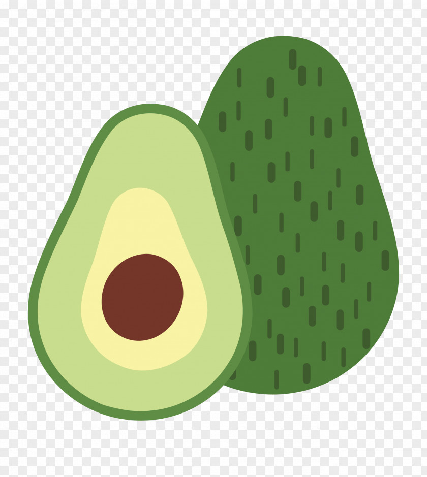 Avocado Printmaking Fruit Illustration PNG