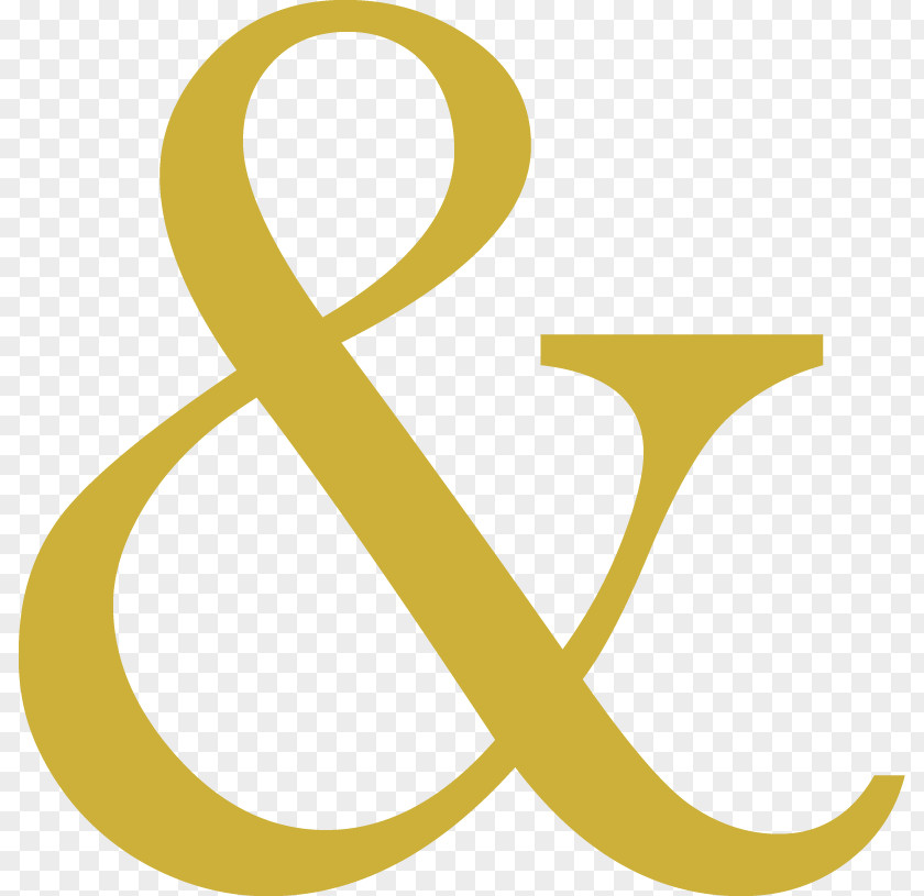 Brandsmark Ampersand Poster Symbol Letter Typography PNG