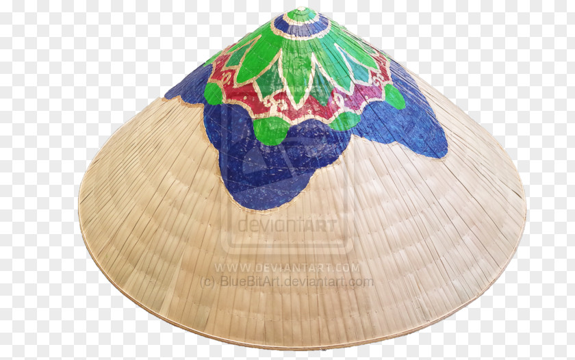 Hand-painted Hat Asian Conical Artist Painting PNG