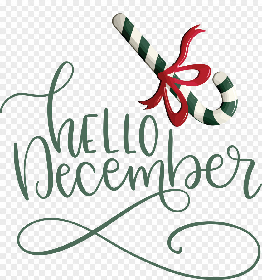 Hello December Winter PNG