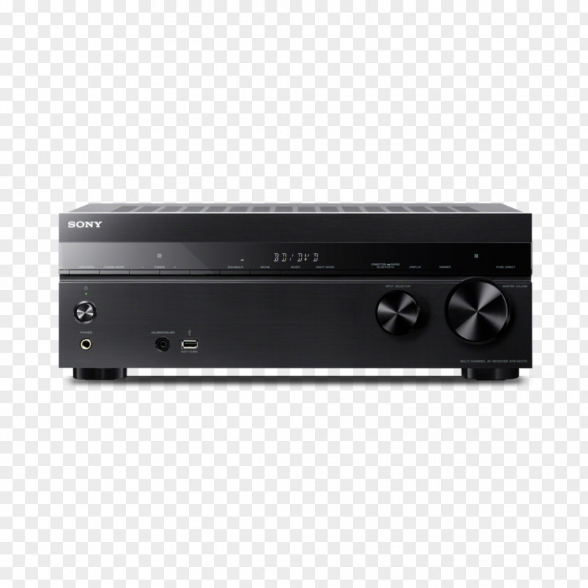 Sony AV Receiver Home Theater Systems Dolby Atmos Professional Audiovisual Industry PNG