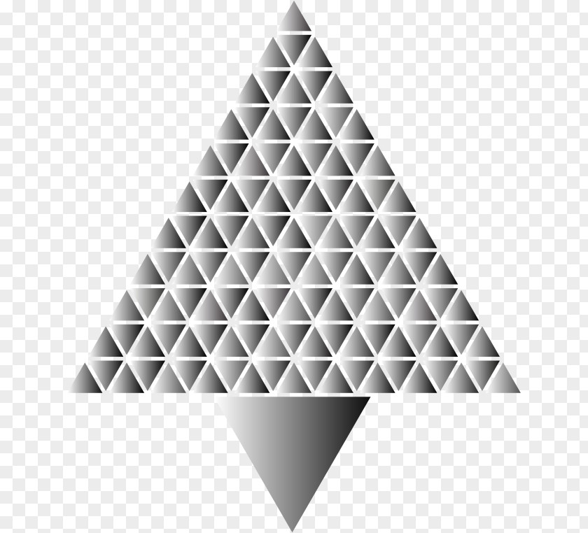 Triangle Geometry Christmas Clip Art PNG