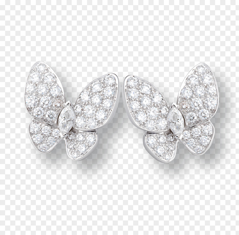 Butterfly Ring Earring Van Cleef & Arpels Cartier Love Bracelet Bulgari PNG