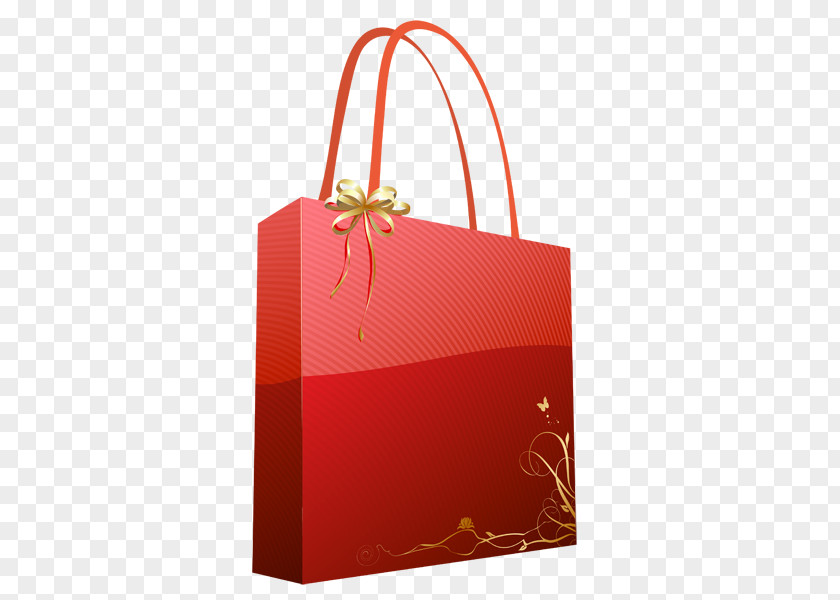 Red Shopping Bags Euclidean Vector PNG
