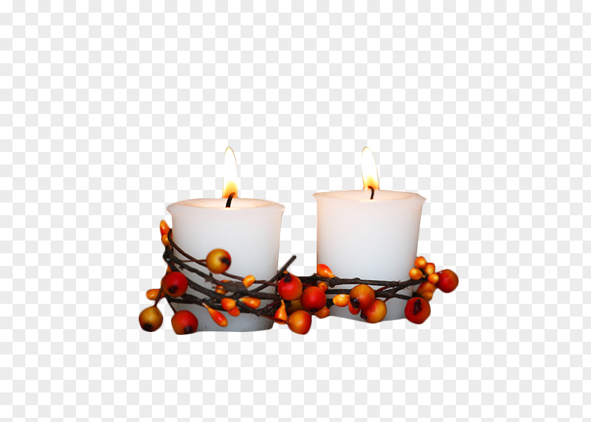 White Candle Computer File PNG