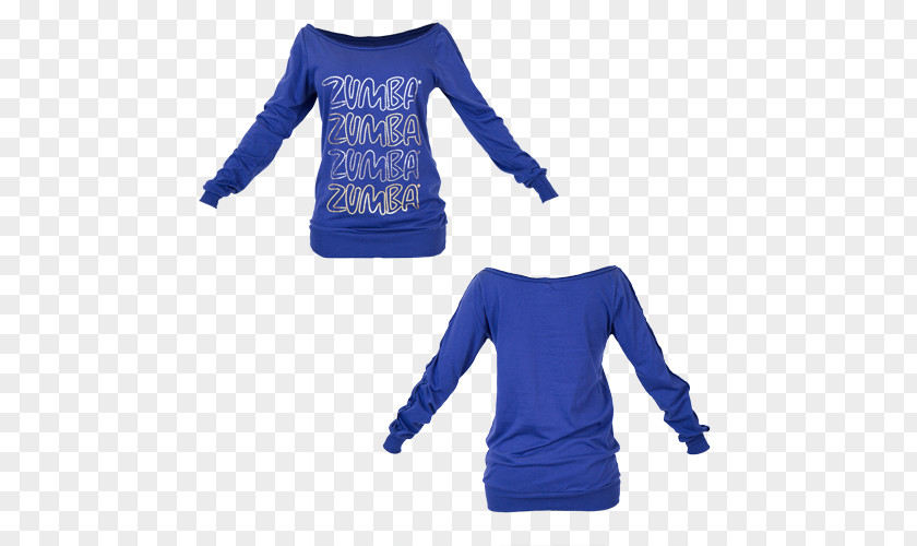 Zumba T-shirt Clothing Sleeve Blue Dance PNG