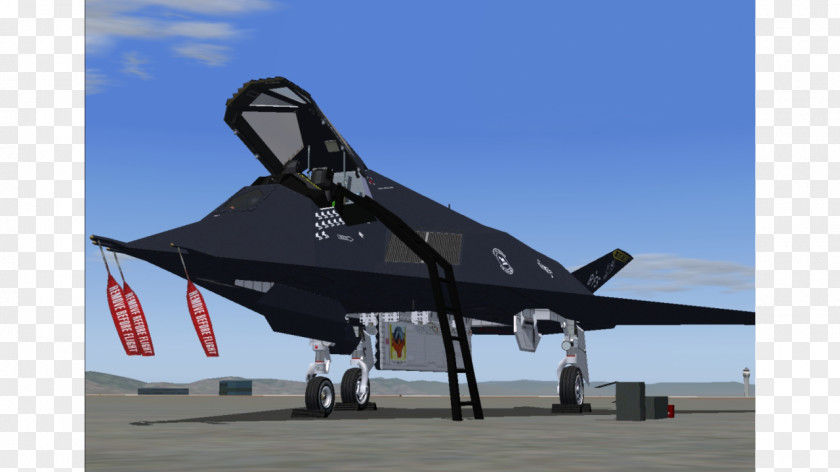 Aircraft Lockheed F-117 Nighthawk The F-117A Stealth Fighter PNG