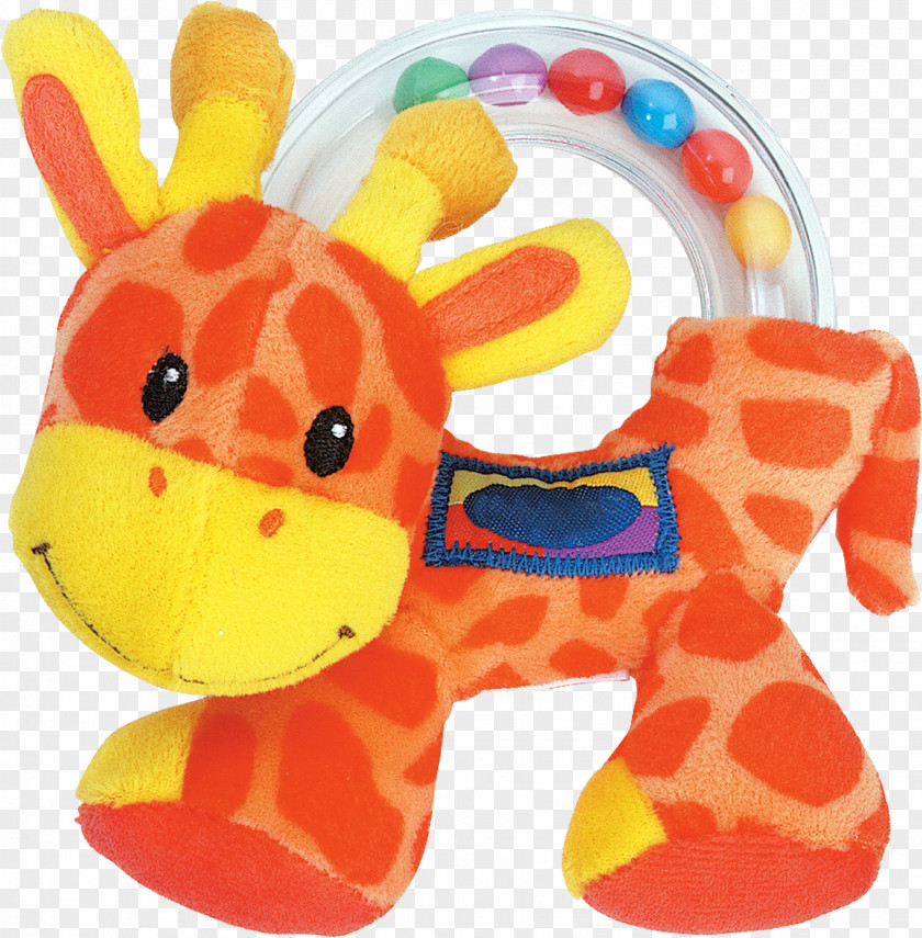 Baby Toys Giraffe Rattle Infant Toy PNG
