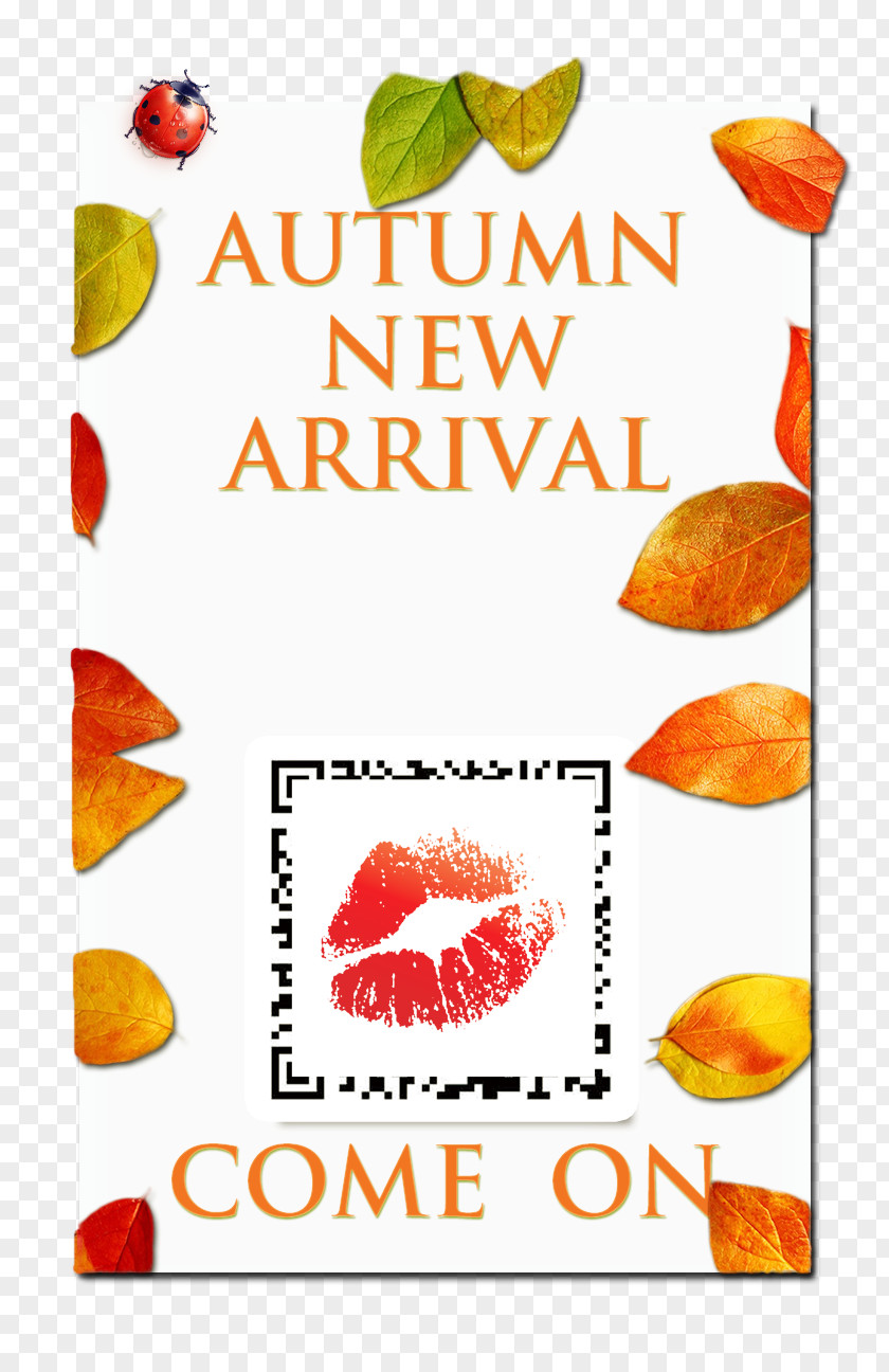 Fall Women's New Poster Graphic Design PNG