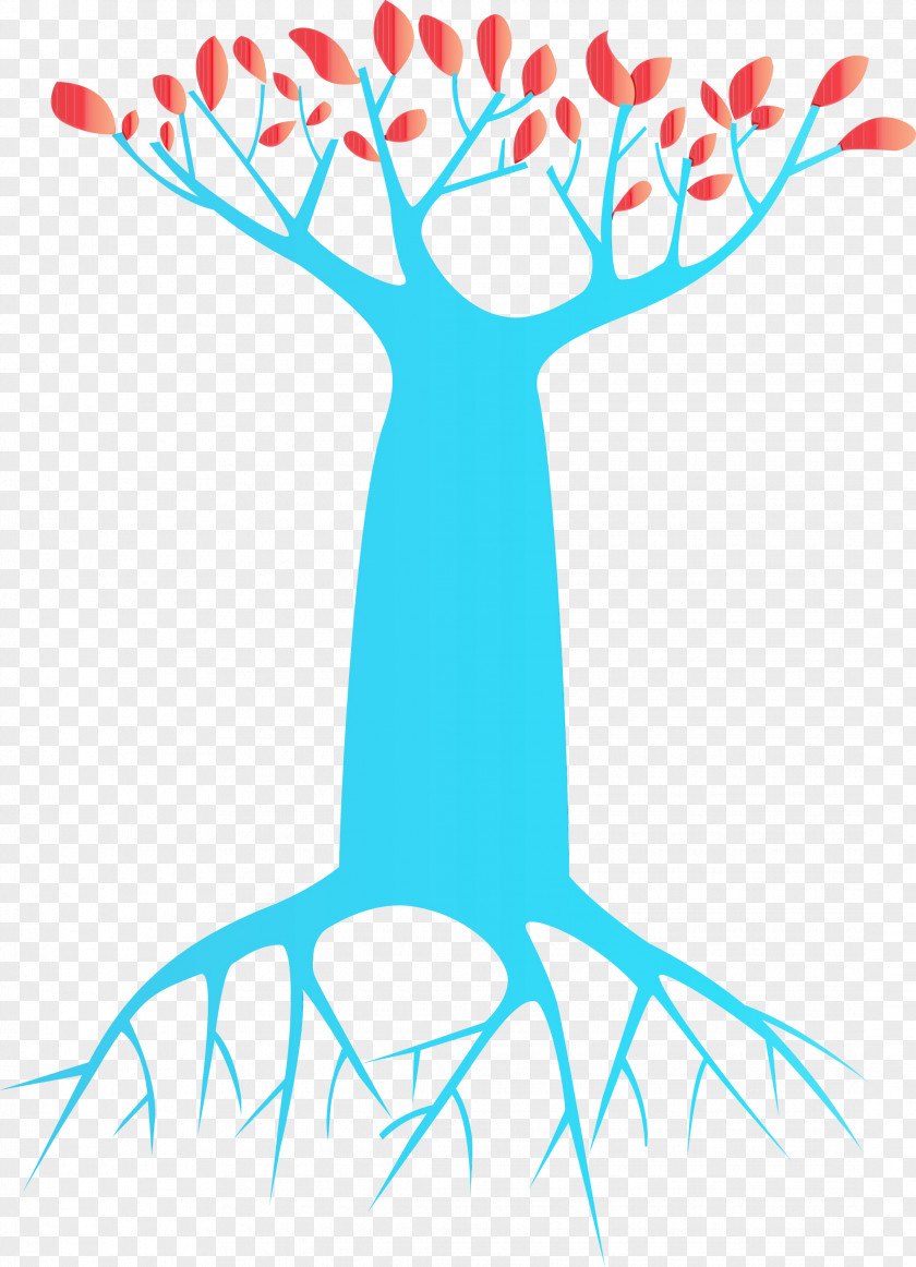 Line Art Branch Root Drawing Tree PNG