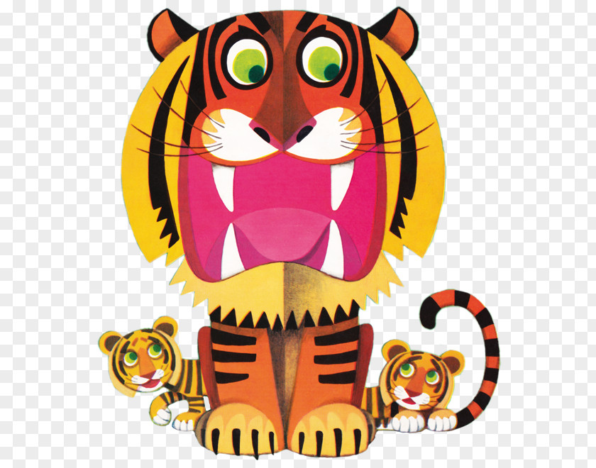 Pop Up Book Tiger And Friends: A Pop-Up Lion Publishing PNG