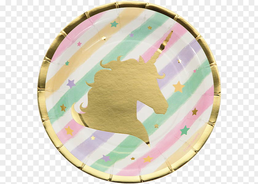 Unicorn Birthday Cloth Napkins Party Paper PNG