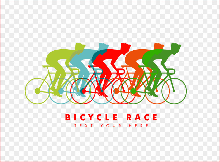 Cycling Ride Bicycle Banner Racing PNG