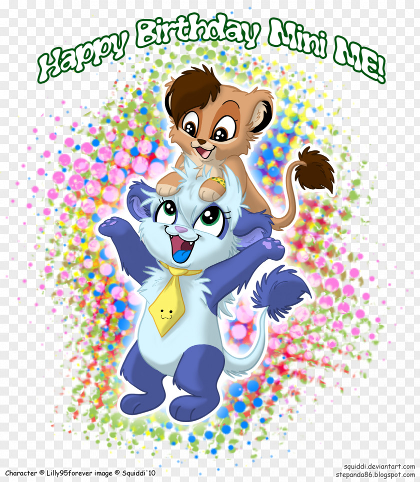 Happy Birthday ANIMALS Clip Art Image Gift PNG