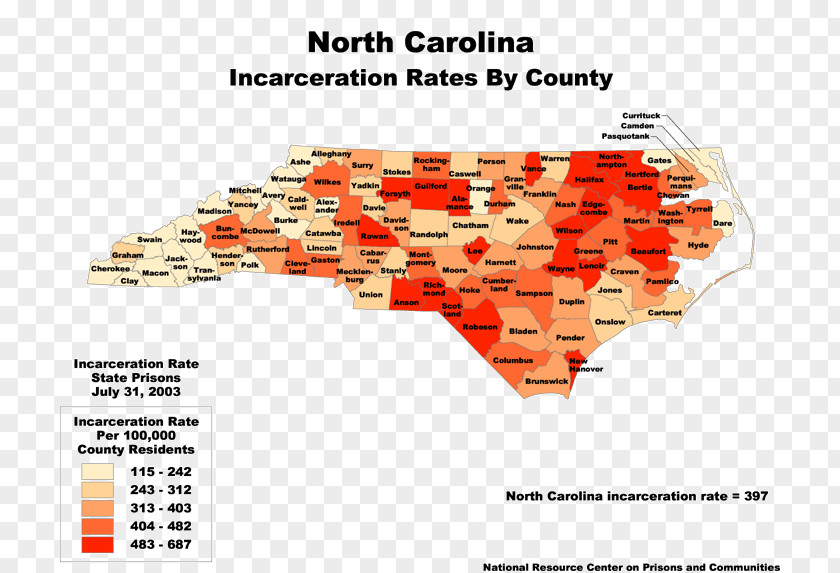 North Carolina Department Of Correction Prison Policy Initiative United States Incarceration Rate PNG
